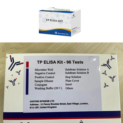 पुरुष और महिला संक्रमण उच्च सिफलिस टीपी Ab एंटीबॉडी ELISA टेस्ट किट