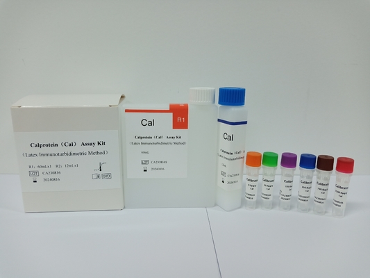 उच्च संवेदनशीलता Calprotectin Cal In Feces IVD मात्रात्मक निर्धारण