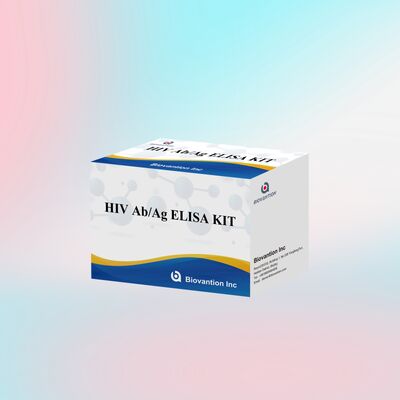 उच्च संवेदनशीलता एचआईवी एलिसा टेस्ट किट 96 परीक्षणों के साथ रक्त स्क्रीनिंग के लिए और सीई प्रमाणित