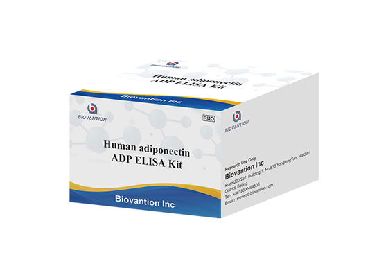 Adiponectin RUO टेस्ट किट ADP/ACDC/ACRP30/APM1/GBP28/ADIPOQ एलिसा किट