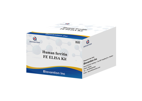 प्रयोगशाला या अस्पताल उच्च परिशुद्धता मानव फेरीटिन FE ELISA परीक्षण किट