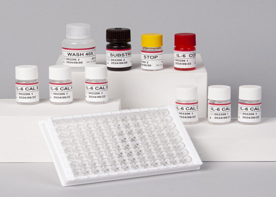 प्रयोगशाला या अस्पताल उच्च परिशुद्धता कुल IgE एंटीबॉडी IgE ELISA टेस्ट किट