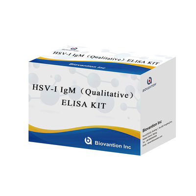 उच्च-प्रदर्शन और संवेदनशील परीक्षण के लिए हर्पेस सिम्पलेक्स वायरस (HSV-I) I IgM ELISA किट के प्रतिरोधी