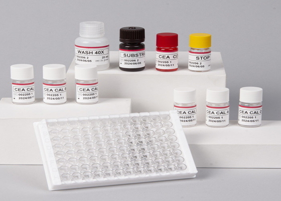 कार्सिनोएम्ब्रियनिक एंटीजन CEA ELISA कैंसर मार्कर टेस्ट KIT प्रयोगशाला या अस्पताल उच्च परिशुद्धता