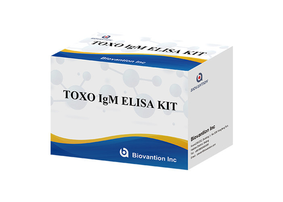 TOXO Ig G रोग निगरानी के लिए संवेदनशील और विशिष्ट एलिसा टेस्ट किट