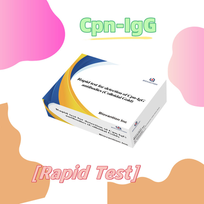 Chlamydiapneumoniae ((Cpn) -IgM एंटीबॉडी कैसेट कोलोइडल गोल्ड रैपिड टेस्ट रिएजेंट