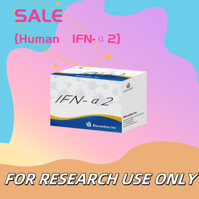 एलिसा अभिकर्मक किट मानव IFN-α2 अनुसंधान के लिए उपयोग एलिसा अभिकर्मक उच्च संवेदनशीलता