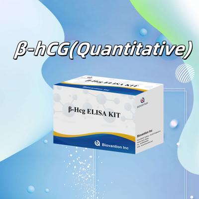 β- hCG ((Quantitative) एंटीबॉडी संवेदनशीलता और विशिष्टता के लिए 1 घंटे का एलिसा टेस्ट किट