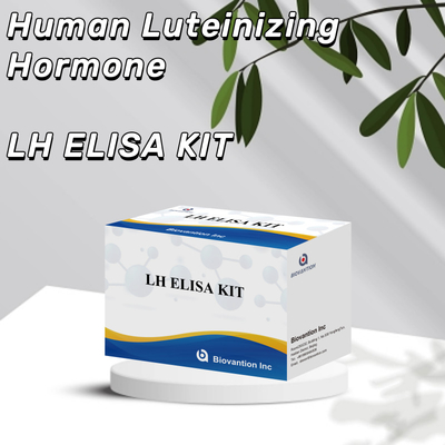 डायग्नोसिस के लिए Biovantion ELISA टेस्ट किट मानव ल्यूटीनाइजिंग हार्मोन LH (Quantitative) हार्मोन का पता लगाने