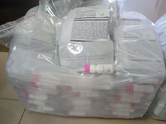 कॉक्ससेकी वायरस A16 CVA16-IgM एंटीबॉडी कैसेट रैपिड टेस्ट सीरम रैपिड टेस्ट प्रोफेशनल