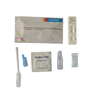 MPXV रैपिड टेस्ट किट Monkeypox Virus Antigen केवल पेशेवर उपयोग के लिए IVD
