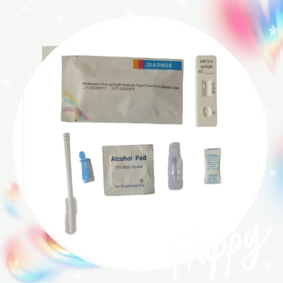 MPXV Monkeypox Virus IgG/IgM एंटीबॉडी रैपिड टेस्ट केवल पेशेवर उपयोग के लिए IVD