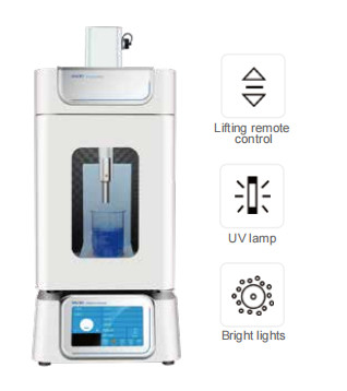 अल्ट्रासोनिक समरूपक 6.5-650W समायोज्य शक्ति और प्रयोगशाला के लिए 220V/110V बिजली की आपूर्ति के साथ