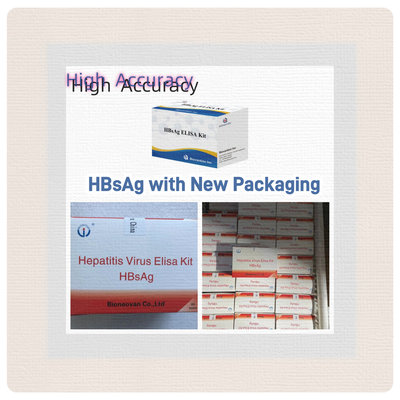 उच्च संवेदनशील HBsAg निदान निदान में सटीक पता लगाने के लिए एलिसा टेस्ट किट