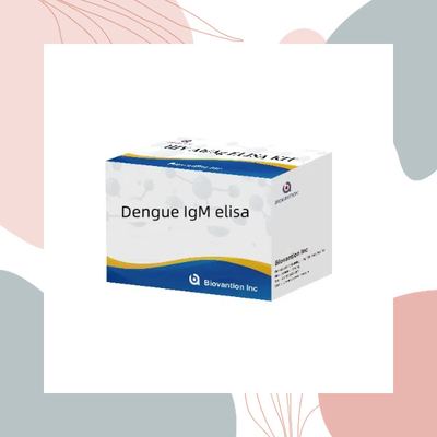 डेंगू वायरस के साथ इन विट्रो डायग्नोस्टिक संक्रमण के लिए डेंगू IgM ELISA