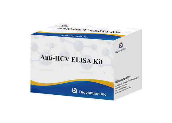 एचसीवी एंटीबॉडी का पता लगाएं Biovantion Elisa टेस्ट किट 96 टेस्ट 2-3 घंटे में
