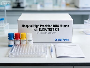 अस्पताल उच्च परिशुद्धता RUO मानव आइरिसिन ELISA परीक्षण किट