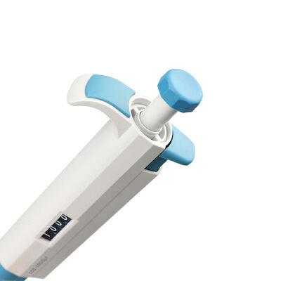 DLAB TopPette Single Channel Adjustable Micropipette with Ergonomic Lightweight Design Autoclavable Lower Part and ISO 8655 Compliance