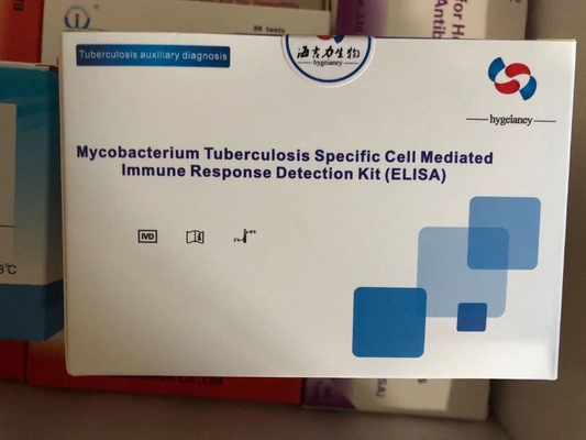 टीबी के लिए आसान-IGRA ELISA टेस्ट किट के साथ लंबी शेल्फ लाइफ 2C-8C संरक्षण विधि